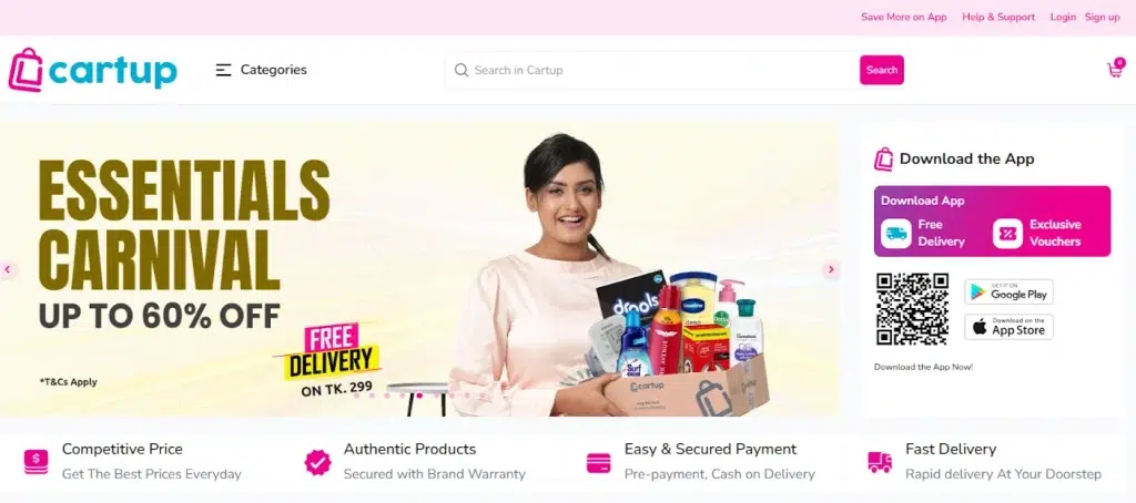 cartup ecommerce