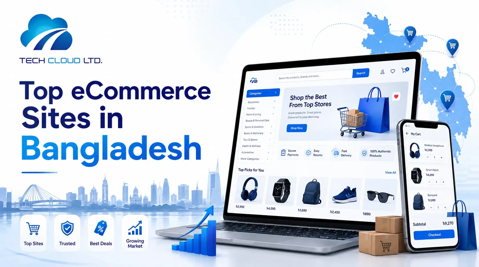 top ecommerce sites in bangladesh