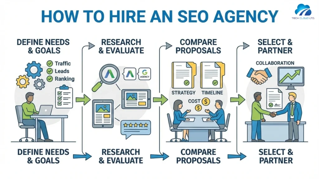how to hire an seo agency