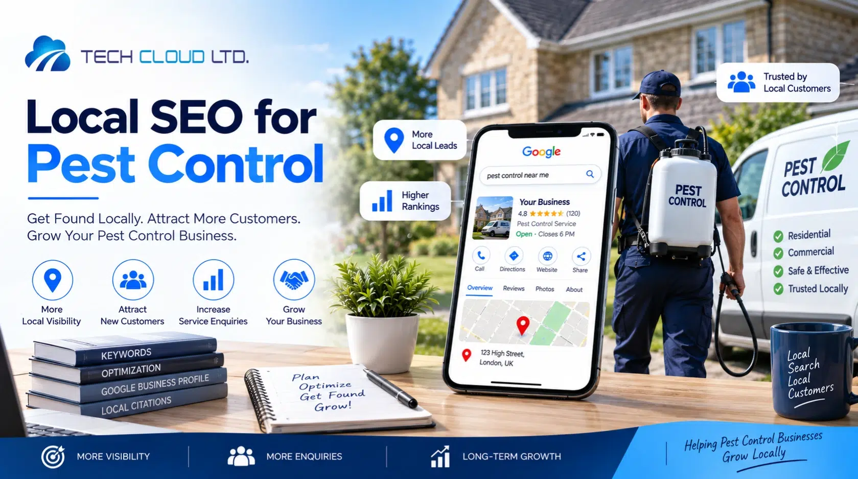 Local SEO for Pest Control