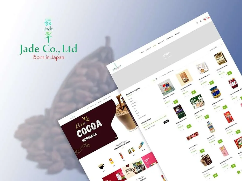 Jade co ltd - Tech Cloud Ltd web development client