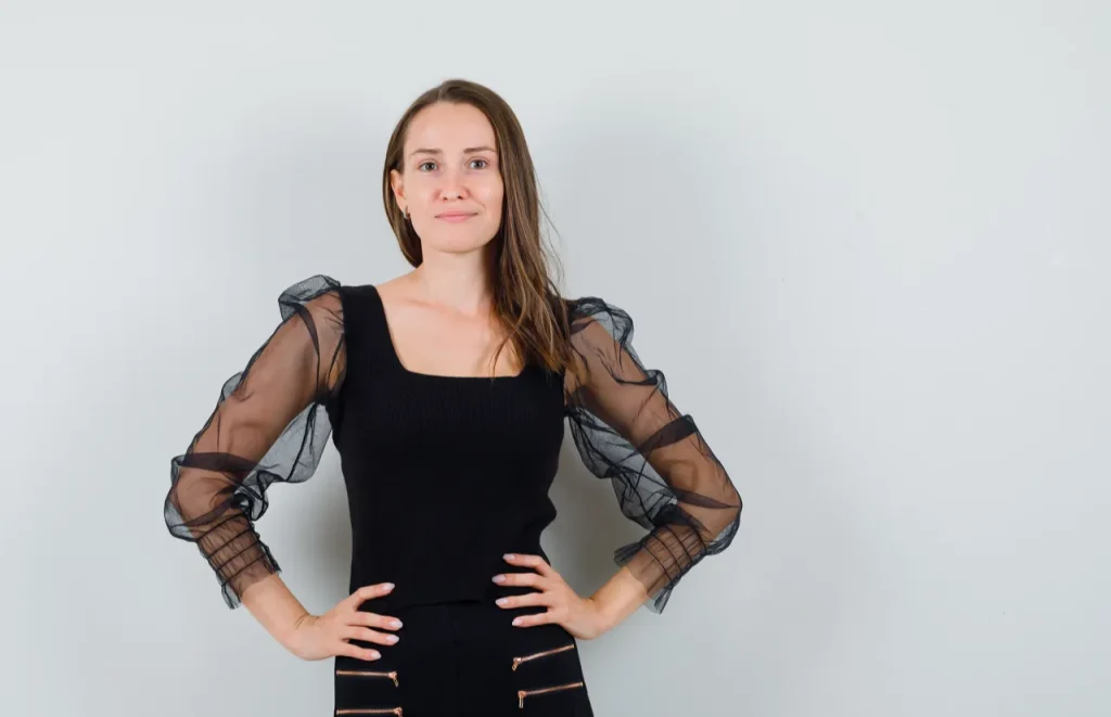 Female in transparent tops - Tech Cloud Ltd