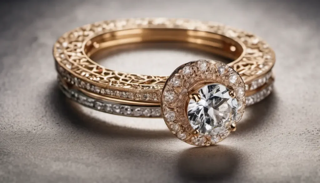 Jewelry photography in textured background - Tech Cloud Ltd