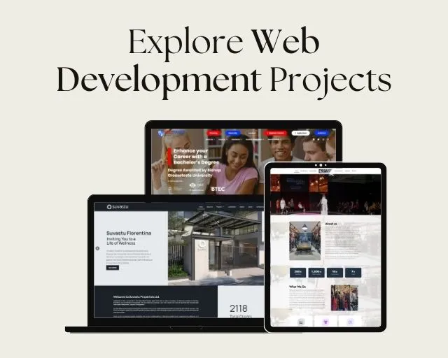 Tech Cloud Ltd's web development projects cover
