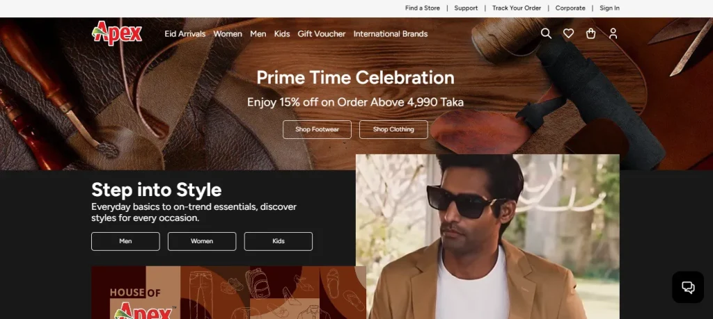 Apex4u is a popular footwear brand in Bangladesh - Tech Cloud Ltd