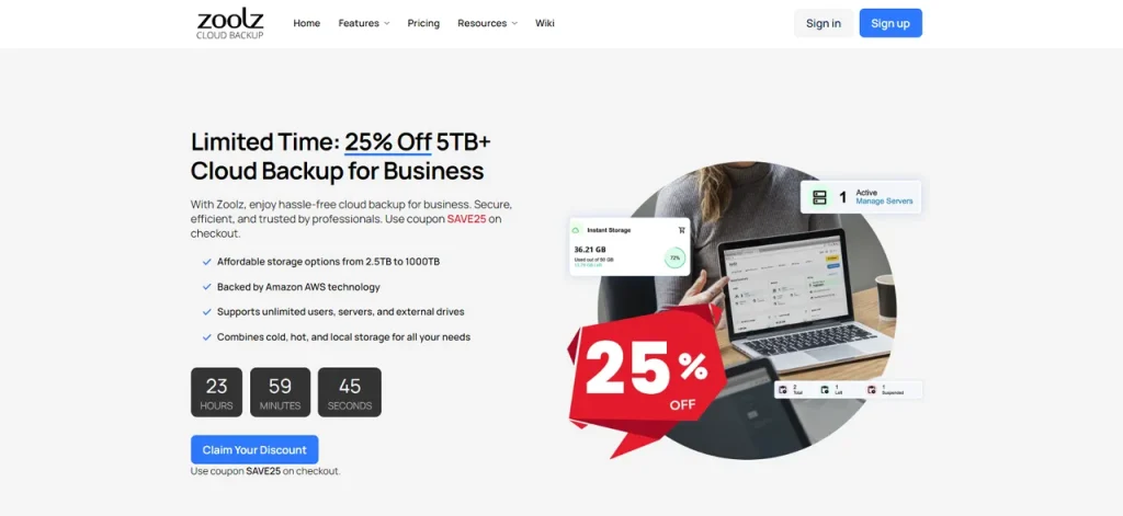 Zoolz Cloud Storage for Photographers - Tech Cloud Ltd