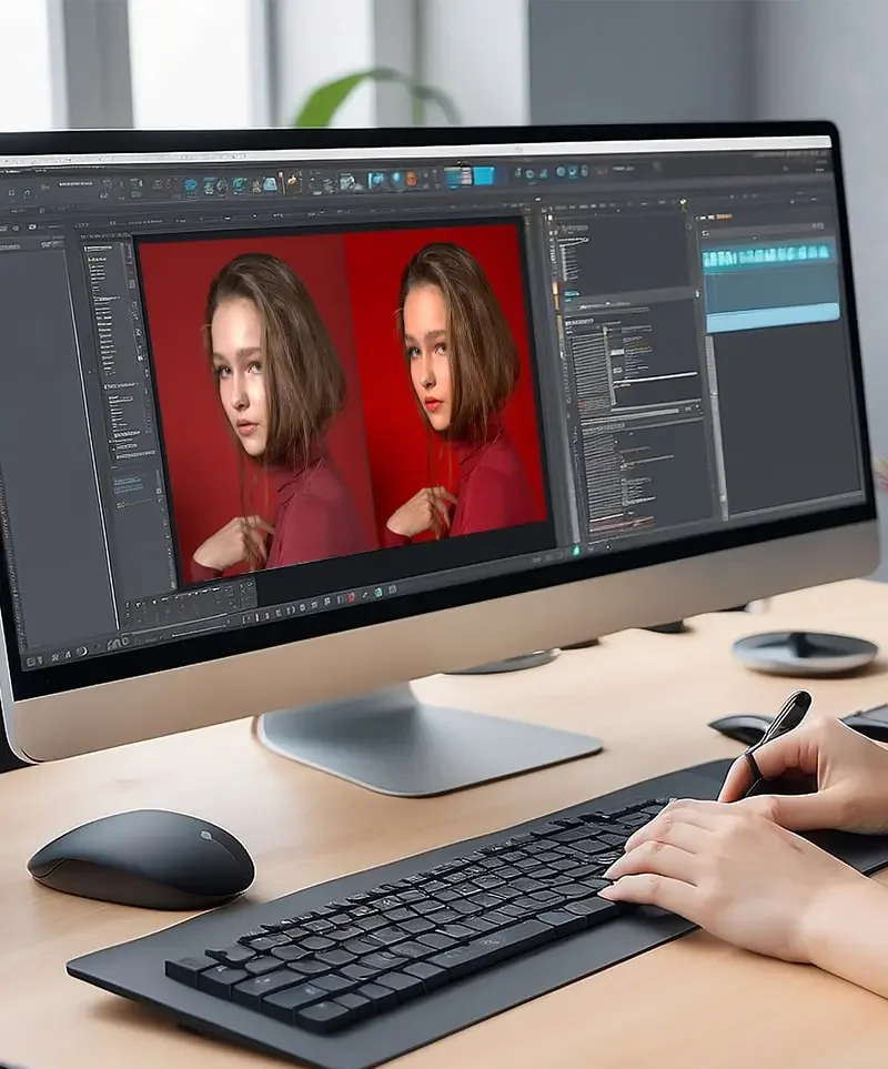 Headshot retouching services