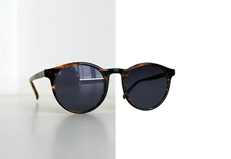 High-quality sunglasses image showcasing expert editing from our eCommerce image editing service, part of our professional image post-production services